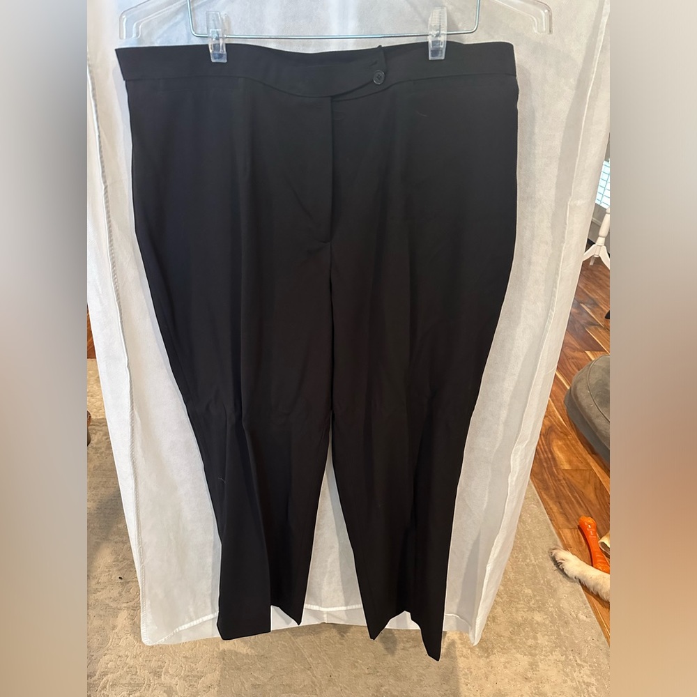 Woman Black Slacks